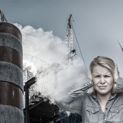 Noise, INFRA, Sigicom, Construction site Monitoring. Buller, vibration, Övervakning av byggarbetsplats, Mätsystem, Dammätning